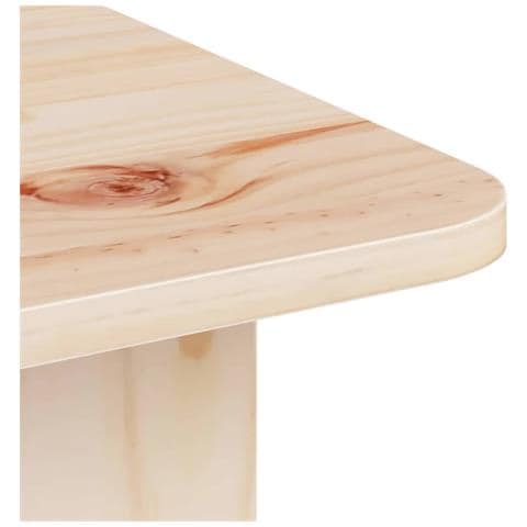 Tavolino da salotto Naturale 80 x 39.5 x 33.5 cm - Foto 9