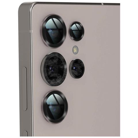 Vetro Temperato Per Fotocamera Per Galaxy S25 Ultra Antiriflesso Lente Quintupla, Rosa Champagne - Foto 10