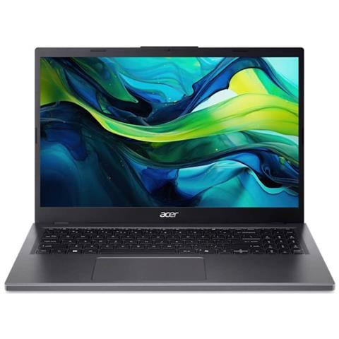 Aspire A15-41M-R0QX AMD Ryzen™ 5 8640HS Computer portatile 39,6 cm (15.6") Full HD 8 GB DDR5-SDRAM 512 GB SSD Wi-Fi 6E (802.11ax) Windows 11 Home Tedesco Grigio - Foto 1
