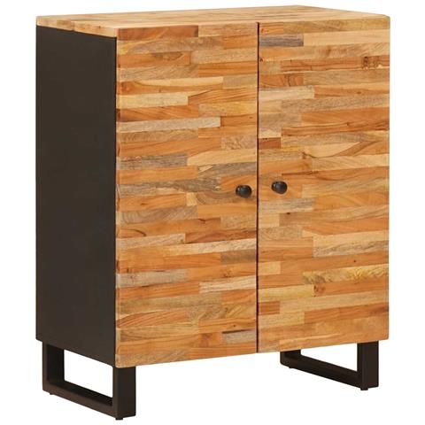 Credenza con Ripostiglio Marrone 60 x 33 x 75 cm - Foto 1
