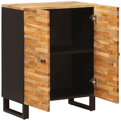 Credenza con Ripostiglio Marrone 60 x 33 x 75 cm - Foto 2
