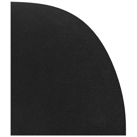 Orecchia della Testata Nero 80 x 23 x 6 cm Velluto - Foto 9