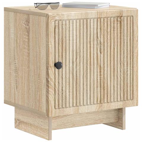 Armadio da Notte 2 pcs Rovere Sonoma 43 x 34,5 x 50 cm - Foto 2