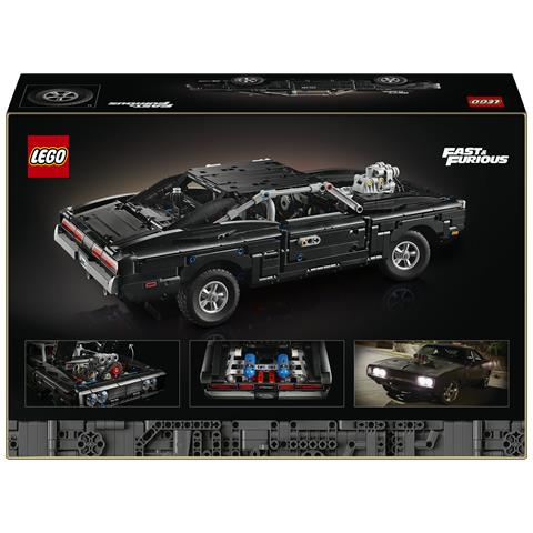 Technic 42231 Auto Dodge Charger R /T Fast and Furious, Kit Modellismo per Adulti STEM da Collezione, Regalo Nostalgico - Foto 2