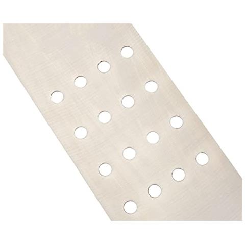 60421 - Spatola forata in acciaio inox con manico pieno, 7,5x21,5 cm. - Foto 3