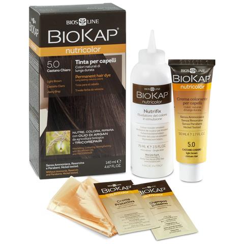 Biokap Nutricolor 6,0 Biondo Tabacco Tinta Tubo + Flacone - Foto 1
