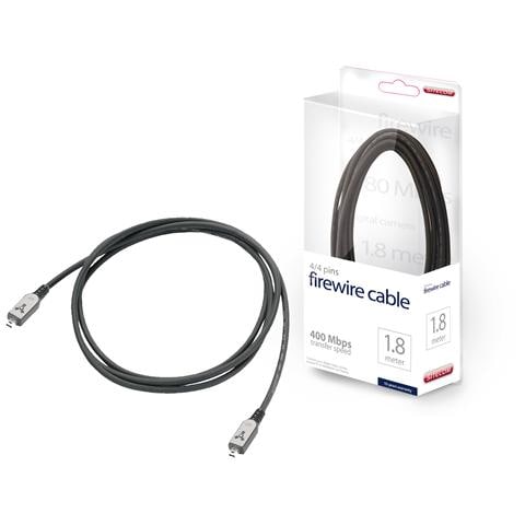 FW-103 Cavo Firewire 4 Pin Lunghezza 1.8 M - Foto 1