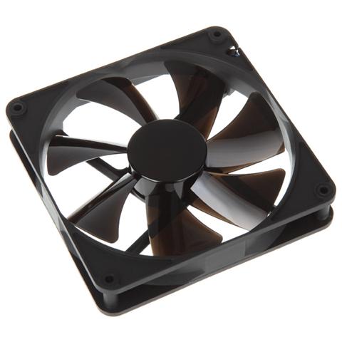 BlackSilentPro PK-PS, Ventilatore, Computer case, 12 cm, Nero, 12V, 12 cm - Foto 1