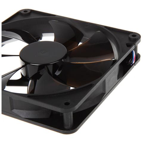 BlackSilentPro PK-PS, Ventilatore, Computer case, 12 cm, Nero, 12V, 12 cm - Foto 3