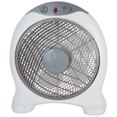 Ventilatore da Tavolo Box Diametro 30 cm Colore Bianco / Grigio - Foto 2