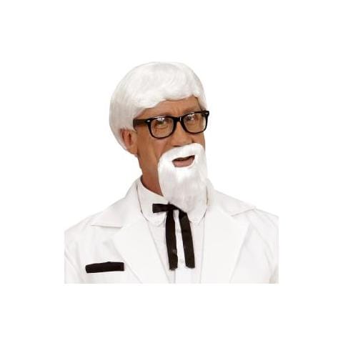 PARRUCCA E BARBA KENTUCKY COLONEL in sc. - Foto 1