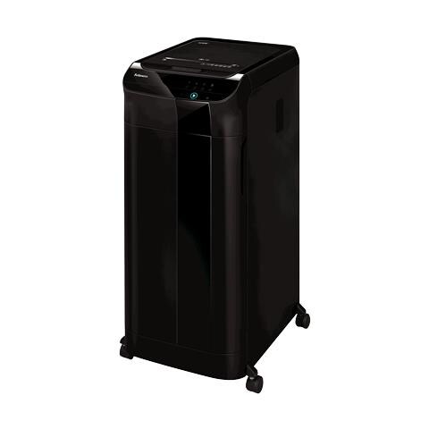 Distruggidocumenti Automatico a Frammenti AutoMax 550C con Cestino da 83L Capacità di taglio 550 fogli Colore Nero - Foto 2