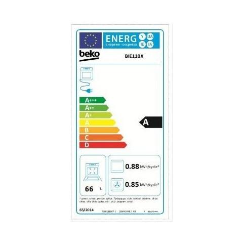 BEKO - Forno Elettrico da Incasso BIE 110 X Capacità 66 L Multifunzione  Ventilato Colore Inox - ePRICE