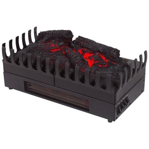 Chemin Arte Efydis Ef 117 Nero Focolare Elettrico Con Effetto Fiamma - Foto 2