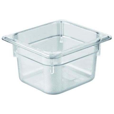 Bacinella Gastronorm Gn 1/6 Cm 17,6x16,2 In Policarbonato - 1/6 H 100 - Foto 1