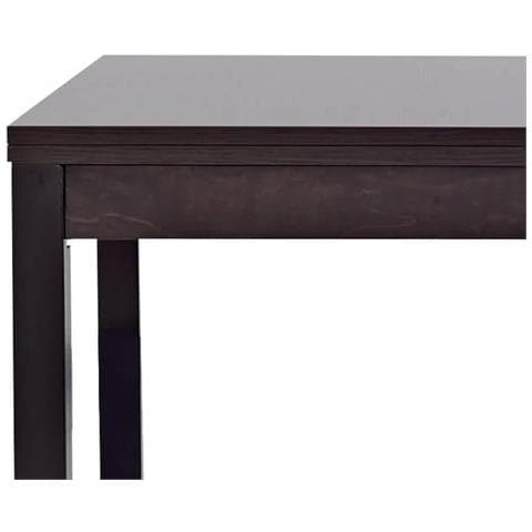 Garrett - Tavolo Da Pranzo Moderno Allungabile A Libro In Rovere 90 X 90/180 - Foto 2