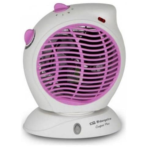Fh 5580 Pavimento, Tavolo 2000w Porpora, Bianco Ventilatore Stufetta Elettrica - Foto 1
