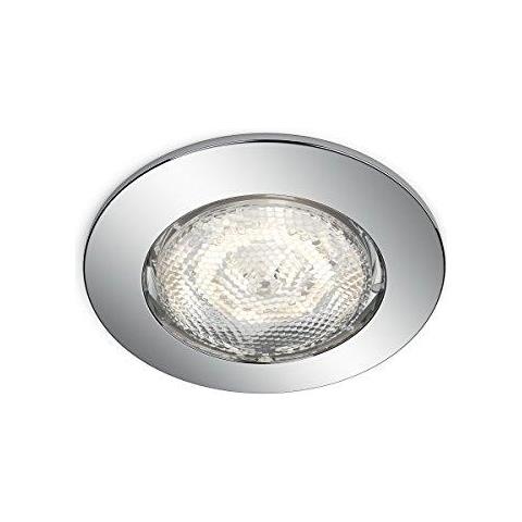 Spotlight Philips Mybathroom Dreaminess Rotonda Led Da Incasso (include 1 X 45 W Luce Led Ip65 - Bagno Cassetta Di Sicurezza) Grigio - Foto 4