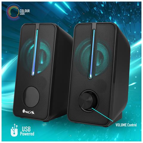 Altoparlanti Speaker Set 12w, Illuminazione Rgb - Foto 5