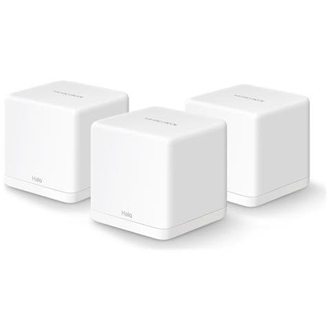 Sistema Mesh Wi-Fi Halo H30G Dual-Band AC1300 2x Gigabit Ethernet LAN Bianco 3 Pezzi - Foto 1
