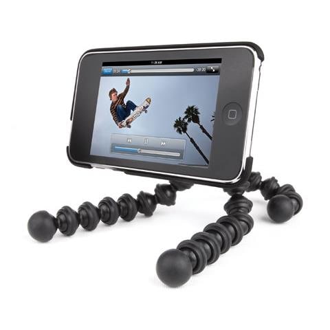 Mini Treppiede con Testa a Sfera Altezza Max 15 cm Nero J-GM02-01 - Foto 1