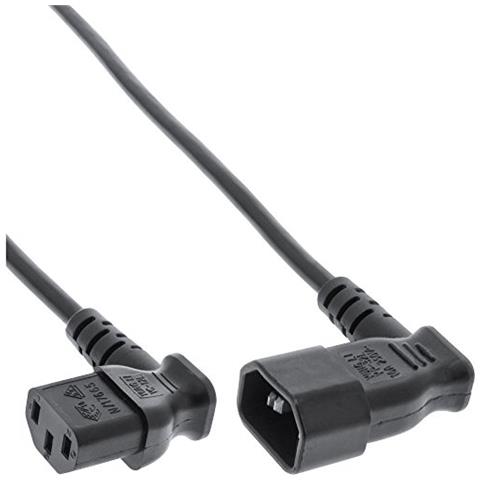 16601A 1m Accoppiatore C13 Accoppiatore C14 Nero cavo di alimentazione - Foto 1