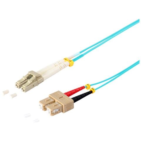 77953/3 cavo InfiniBand e in fibra ottica 3 m LC SC Turchese - Foto 1