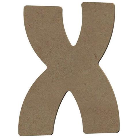 Lettera Maiuscola X In Legno Mdf Per La Decorazione - 15 Cm - Foto 1