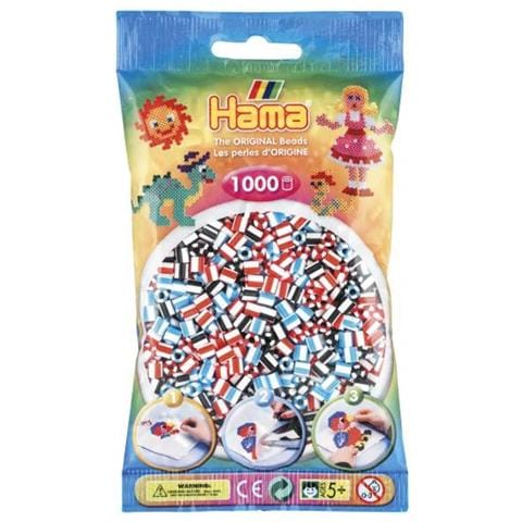 Perline Termoadesive Midi ""stripe Bead Mix 23110 Cm (91"") In Sacchetto Diametro Della Perlina Termoadesiva Midi 50 - Foto 1