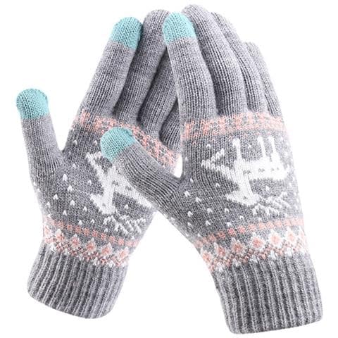 Caldi Guanti Invernali, Compatibili Con Touch Screen Grey - Foto 1