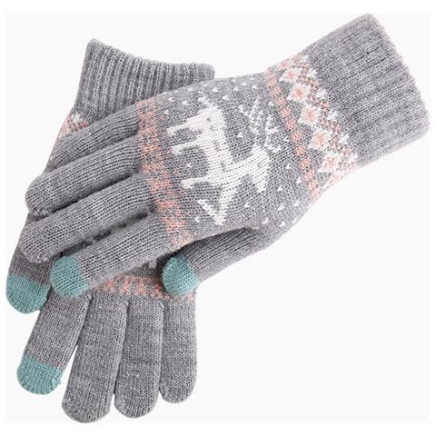 Caldi Guanti Invernali, Compatibili Con Touch Screen Grey - Foto 2