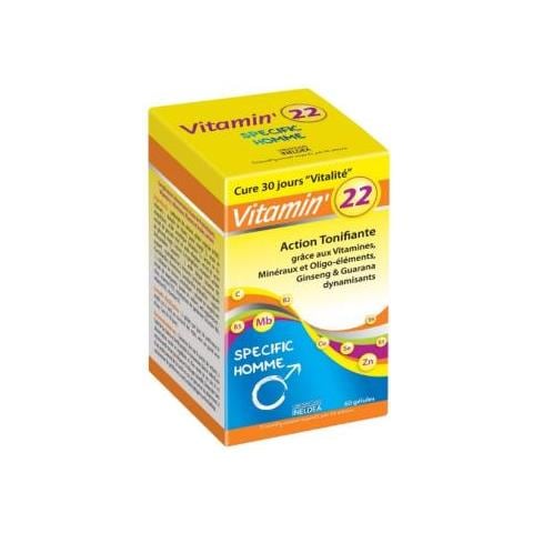 Vitamin 22 Vitamine-oligo-plante Uomo 60 Capsule - Foto 1