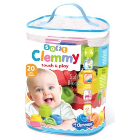 Costruzioni Clementoni 17877 Clemmy Sacca Mattoncini Soft - Foto 1