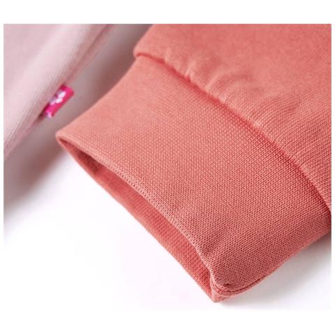 Felpa da Bambina Color Block Rosa 116 - Foto 7