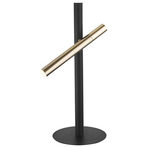Lampada Da Tavolo Varas, Oro /nero 2l - Foto 1