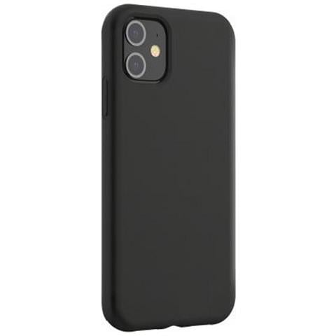 Cover Per Iphone 11 Rigida Ed Elegante In Silicone Soft Touch, Nero - Foto 1