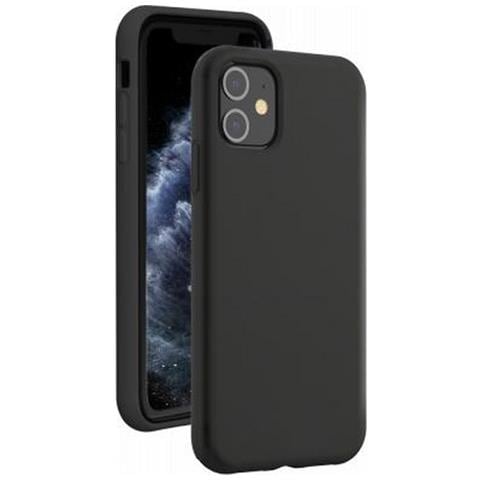 Cover Per Iphone 11 Rigida Ed Elegante In Silicone Soft Touch, Nero - Foto 2