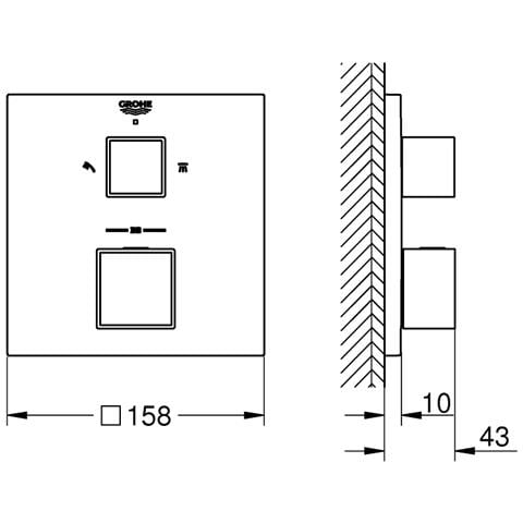 Grohtherm Cube Cromo - Foto 5