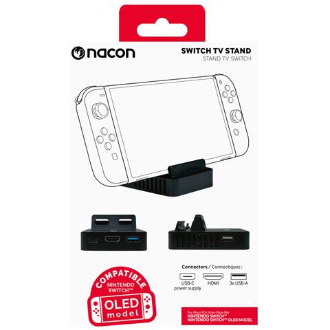 Altoparlante Bluetooth Portatile Nacon Switchtvstand Nero - Foto 1