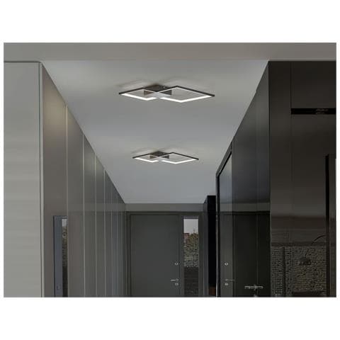 Lampadario A Led Oksu Metallo Nero - Foto 1