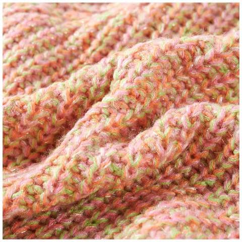 Maglione Da Bambina Lavorato A Maglia Rosa Tenue 104 - Foto 7