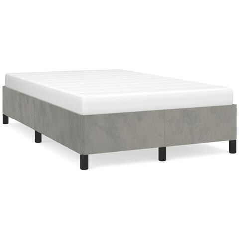 Giroletto Grigio Chiaro 120x190 Cm Velluto - Foto 1