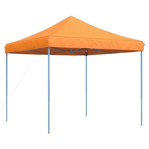 Tenda Da Festa Pieghevole Pop-up Arancione 292x292x315 Cm - Foto 1