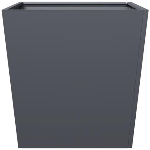 Fioriera da Giardino Antracite 50x50x50 cm in Acciaio - Foto 10