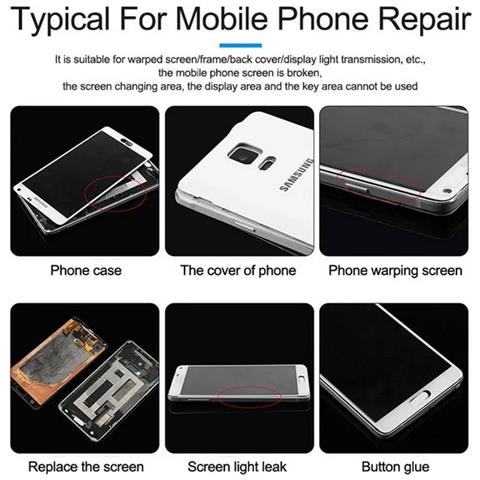 Tubetto Colla Per Display Lcd Zhanlida B6000 Da 9ml Colore Trasparente Riparazione Cellulari - Foto 3