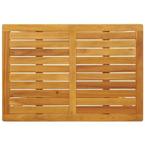 Set da Balcone 3pz con Cuscini in Legno Massello di Acacia - Foto 10