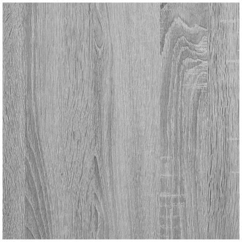 Cassettiera Grigio Sonoma 70x41x56 cm in Legno Multistrato - Foto 10