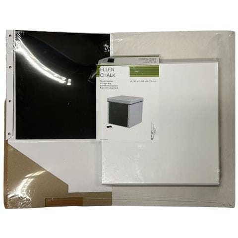 Scatola Ellen Uso Ufficio Chalkwhite 28x28x26,5cm - Foto 1