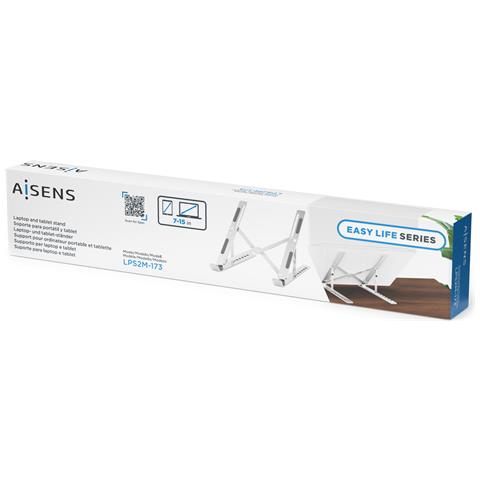 AISENS LPS2M-173 supporto per laptop Supporto per laptop e tablet Argento 38,1 cm (15") - Foto 6