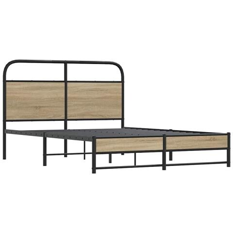 Giroletto Senza Materasso Rovere Fumo 120x200 Cm In Truciolato - Foto 2